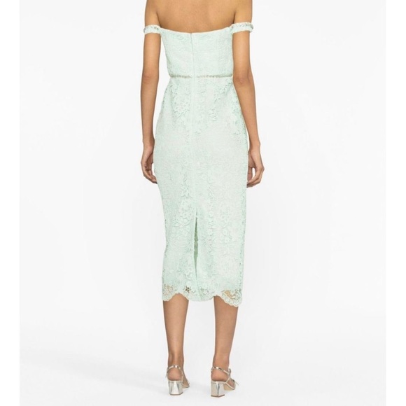 SELF-PORTRAIT - Woman - Green - Dress